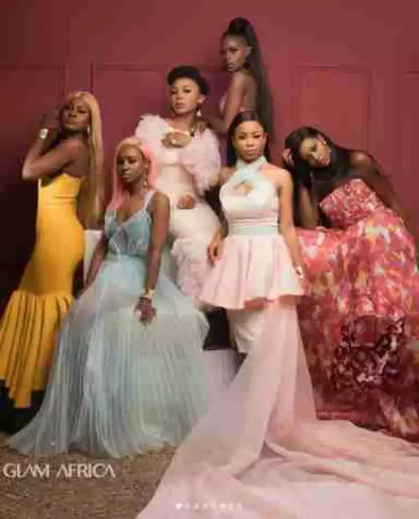 2018 Big Brother Naija Ladies Stun On The Cover Of Glam Africa Magazine